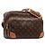 Bolsa de Ombro Monogram Nile da Louis Vuitton Marrom Monograma - vista 2