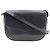 Borsa a spalla in pelle nera Burberry Nero
