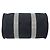 Hermès Cannes MM Canvas Tote-Handtasche Schwarz Weiß - Ansicht 3
