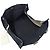 Hermès Cannes MM Canvas Tote-Handtasche Schwarz Weiß - Ansicht 5