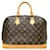 Louis Vuitton Monogram Alma M51130 Handbag Brown Patent leather  ref.1504689