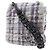Borsa a spalla in tweed viola Chanel Porpora - vista 2