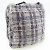 Borsa a spalla in tweed viola Chanel Porpora - vista 3