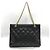 Bolsa tote de couro preto Chanel - vista 2
