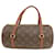 Louis Vuitton Monogram Papillon 26 Handbag Brown Patent leather  ref.1504911