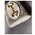 Billetera compacta Gucci Horsebit 1955 GG Supreme Cuero Blanco - vista 5