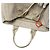 Borsa tote in tela beige Prada - vista 19