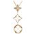 Collana Louis Vuitton Cravate Blossom Nacré D'oro