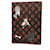 Cahier Monogram Louis Vuitton Cuir vernis Marron  ref.1505202