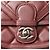 Borsa Saddle di Chanel in Bordeaux Bordò - vista 5