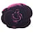 Broche Corsage Camélia Chanel en Velours Violet  ref.1505430