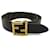 Fendi Black Leather Standard Belt  ref.1505546