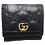 Billetera de cuero plegable Gucci Negro - vista 2