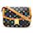 Bolsa de Ombro Sologne Monograma Multicolorido Louis Vuitton Preto Plástico  ref.1505681