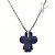 Pendente di collana Louis Vuitton Vivienne MP3194 Argento Blu navy - vista 2