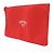 Hermès Clutch in nylon rosso Hermes Kara - vista 2