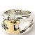Ring Hermès Storia dell'Anello Hermes 53 Argento 925 K18YG - vista 4