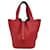 Hermès Sac à main tote Hermes Picotin Lock PM Cuir Rouge  ref.1505852