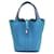 Hermès Sac à main Hermes Picotin Lock MM Cuir Bleu clair  ref.1505948