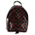 Zaino Palm Springs PM di Louis Vuitton Nero Rosso Monogramma Pelle verniciata  ref.1506445