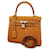 Hermès Hermes Kelly 25 Handbag in Togo Leather Golden  ref.1506485