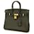 Hermès Bolsa Hermes Birkin 25 em couro Togo preto  ref.1506487