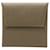 Hermès Hermes Bastia Epsom Leather Coin Purse Taupe  ref.1506930