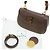 Borsa a Spalla Gucci Bamboo Marrone - vista 2