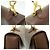 Borsa a Spalla Gucci Bamboo Marrone - vista 7
