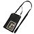Borsa a spalla in pelle nera con tracolla Prada 2ZH068 Nero - vista 3