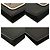 Borsa a spalla in pelle nera con tracolla Prada 2ZH068 Nero - vista 6