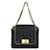 Bolsa de ombro em pele de cordeiro chocolate Chanel 2.55 Marrom Preto Couro  ref.1507006