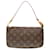 Louis Vuitton Monogram Pochette Accessoire Brown Patent leather  ref.1507020