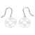 Tiffany & Co. Atlas Medallion Silver 925 Drop Earrings  ref.1507155