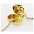 Collana a forma di razzo placcata in oro Gucci D'oro - vista 5