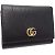 Billetera compacta Gucci Petit Marmont Negro - vista 2