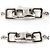 Collana con pendente Lockit in oro bianco K18WG Louis Vuitton - vista 4
