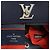 Zaino Lock Me di Louis Vuitton Rosso Blu navy - vista 3