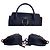 Zaino Lock Me di Louis Vuitton Rosso Blu navy - vista 5