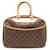 Sac Boston Deauville pour femmes Louis Vuitton Cuir vernis Marron Monogramme  ref.1507513