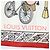 Foulard Louis Vuitton Bandeau Hide and Seek Vivienne Monogram Multicolore - vista 4