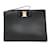 Salvatore Ferragamo FIOCCO VARA Clutch Bag Black Leather  ref.1507686