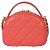 Borsa a spalla Chanel Matelassé in pelle di agnello rossa Rosso - vista 3
