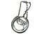 Hermès Portachiavi charm cavallo vintage Hermes Argento