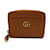 Porta-moedas de couro marrom Gucci  ref.1507850