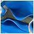 Hermès HERMES Atlas 35 Borsa a mano blu - vista 15