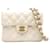 Chanel Matelasse Chain Shoulder Bag White Leather  ref.1508262