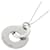 Tiffany & Co Collana grande a doppio cerchio Tiffany in argento  ref.1508270