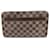 Borsa Clutch Louis Vuitton Damier Saint N51993 Marrone Damier ebene Tela  ref.1508301