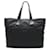 Chanel New Travel Line Tote Bag Black Leather Cloth  ref.1508306